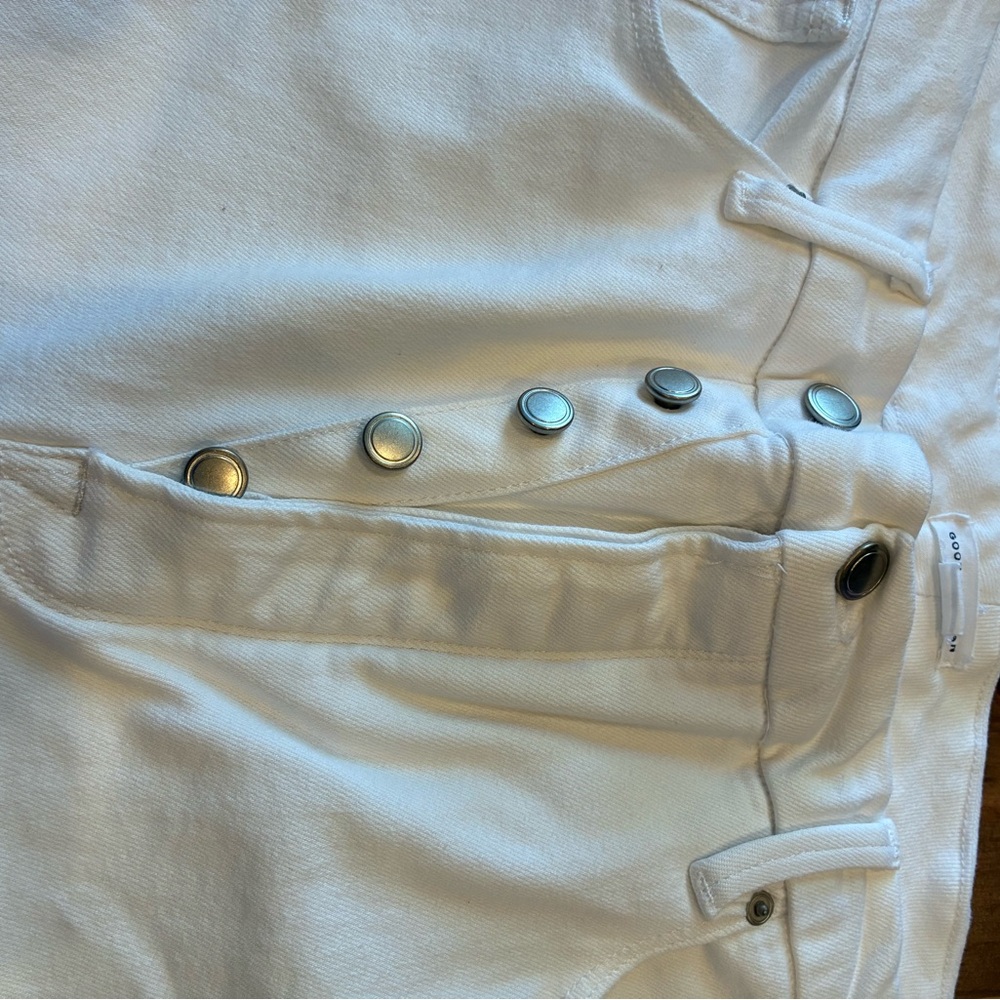 Good American White Straight Jeans - Picture 5 of 12